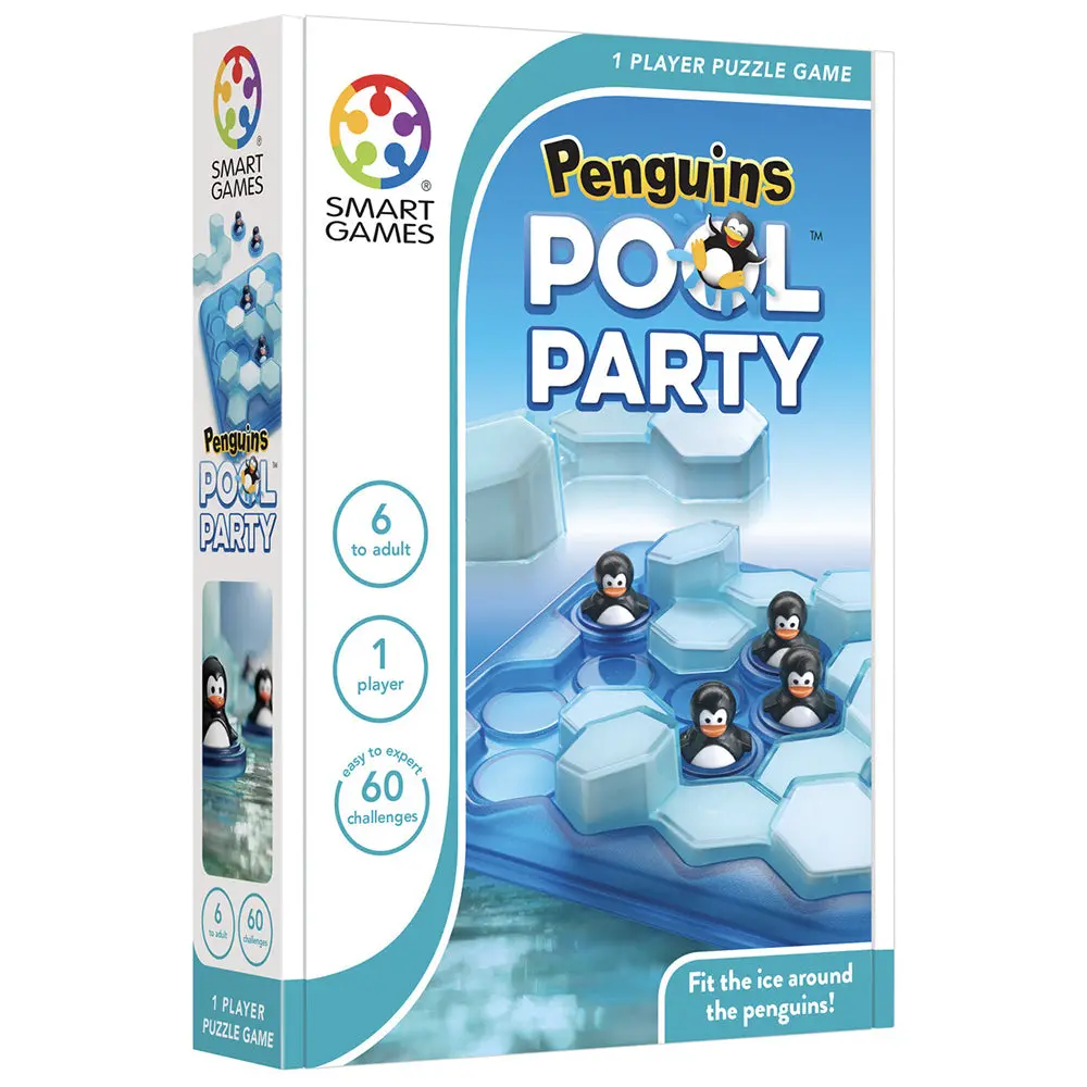 Smart Games Penguins Pool Party Single Player Puzzle Game 1