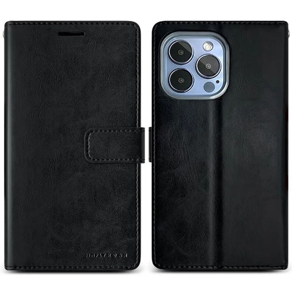 Roar Blue Moon [Choice Diary] Wallet Case Iphone 14 Plus Black 1