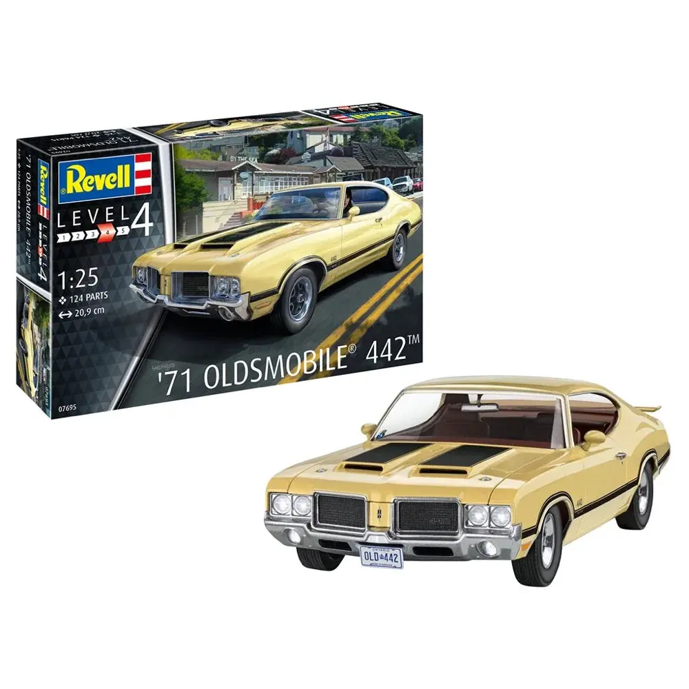 Revell 1/24 '71 Oldsmobile 442 Coupa(C) 1