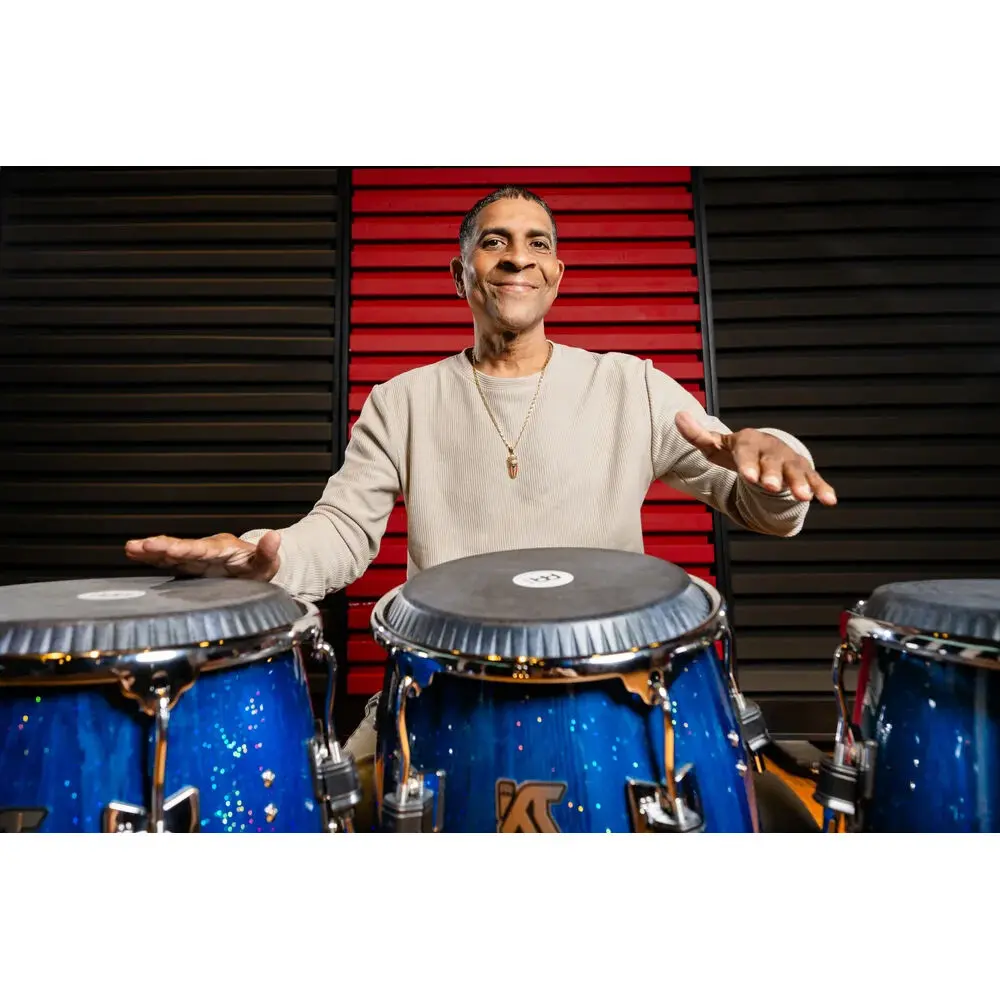 Meinl Kachiro Thompson Signature Quinto 11 Inch Musical Percussion Blue Wave 2