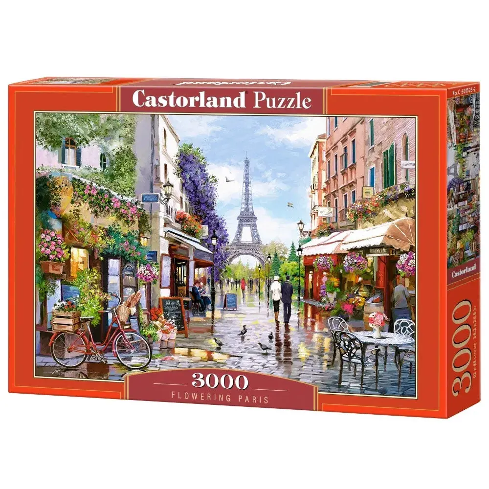 Castorland 3000-Pieces Flowering Paris Puzzle 1