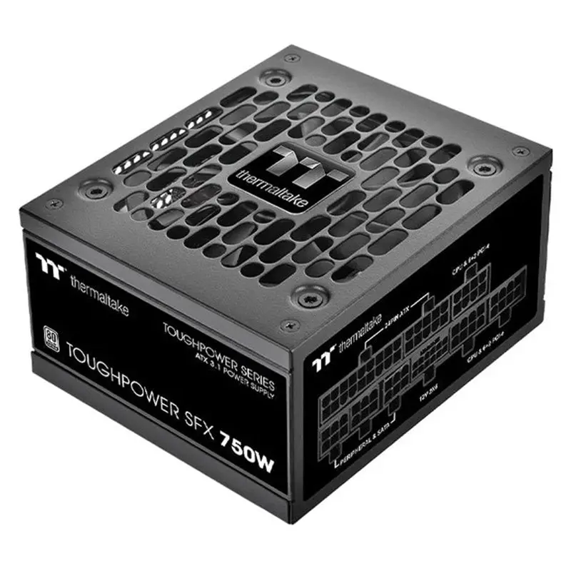 Thermaltake Toughpower Sfx 750W 80+ Platinum Pcie 5.1 Atx 3.1 Fully Modular Power Supply (Ps-Stp-0750Fnfapa-1) 1