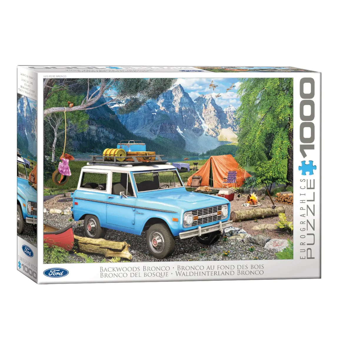 Eurographics 1000Pc Backwoods Bronco Puzzle 1