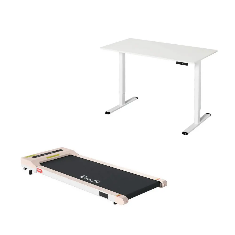 Artiss Treadmill With 120Cm Automatic Standing Desk Electric Walking Pad 1