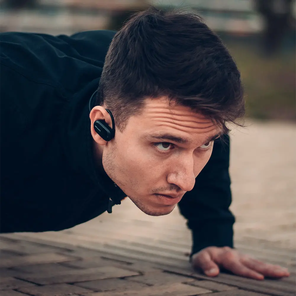 Hifuture Futuremate Open Ear Wireless Headphones (Black) 2