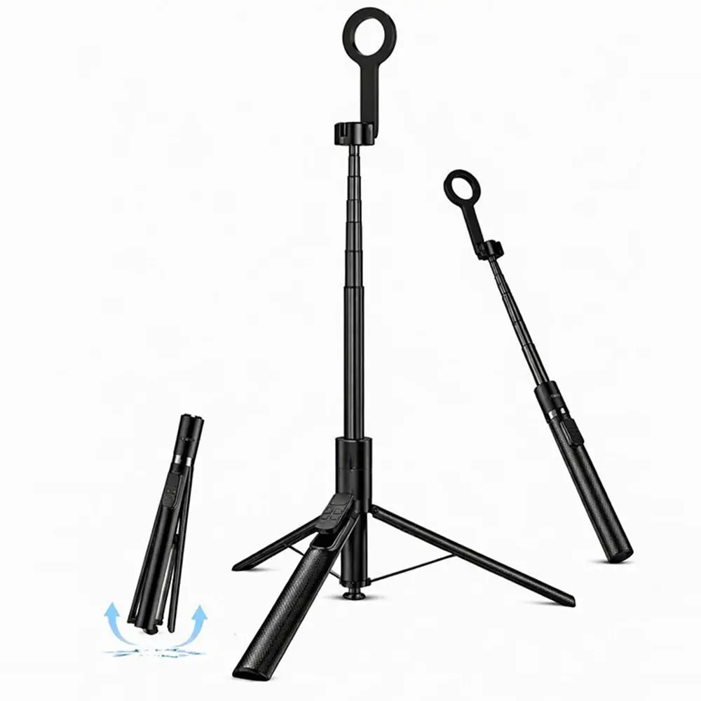 Zlos Ps14 Auto-Open 180Cm Tall Tripod Magnetic Selfie Stick With Bluetooth Remote 1