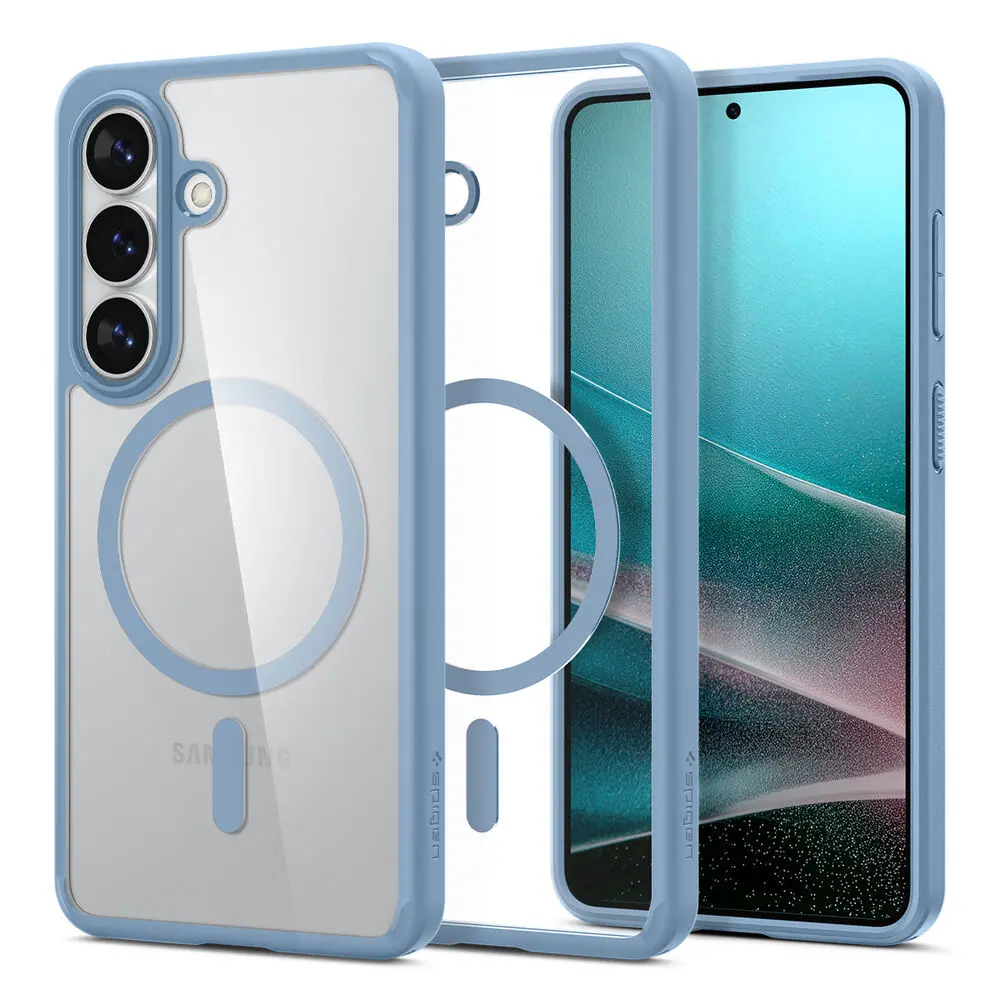 Spigen Galaxy S26 Ultra Hybrid (Magfit) Case (Light Blue) 1