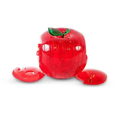 Bepuzzled 3D Crystal Puzzle: Red Apple 1