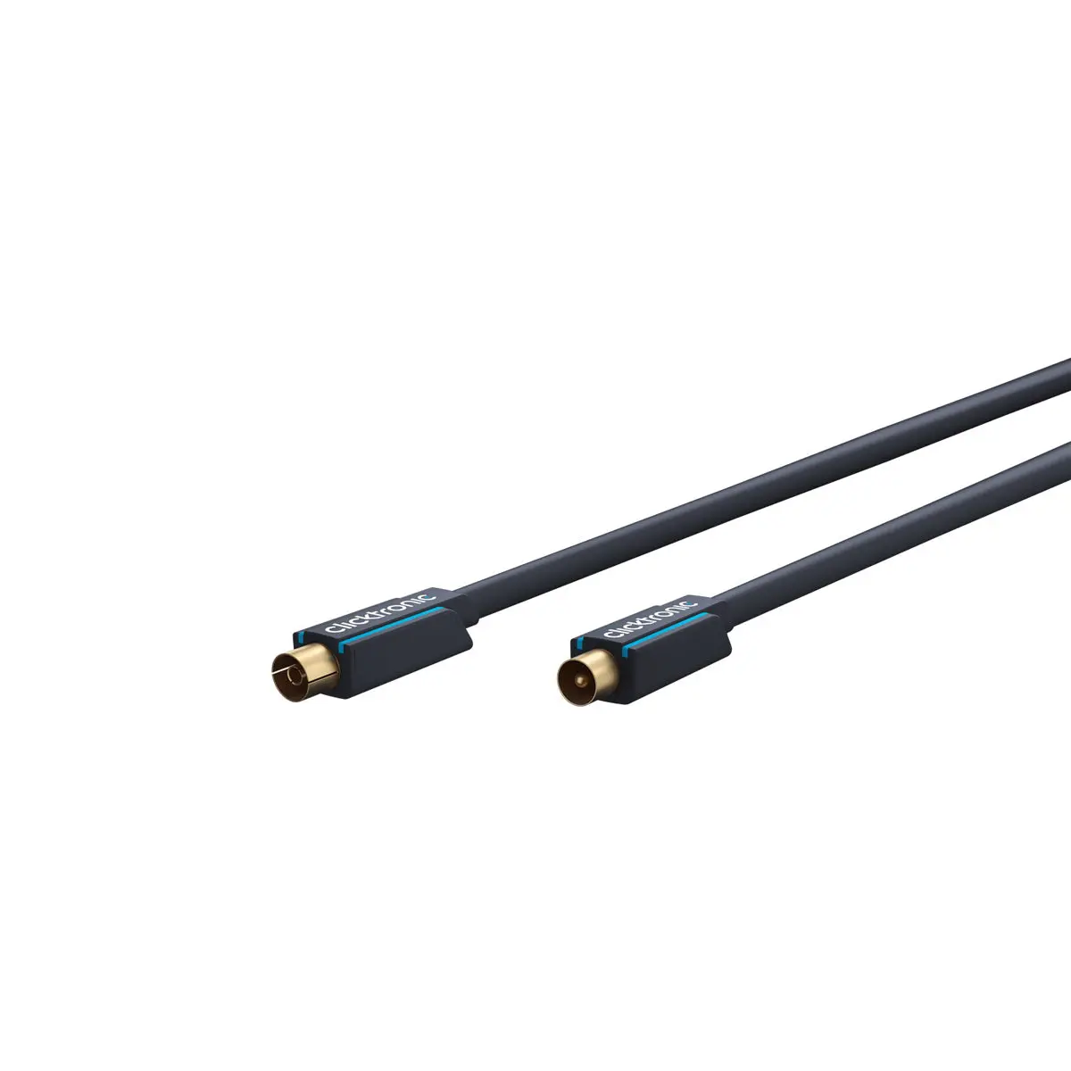 Clicktronic Coaxial Antenna Cable 20M (Black) 1