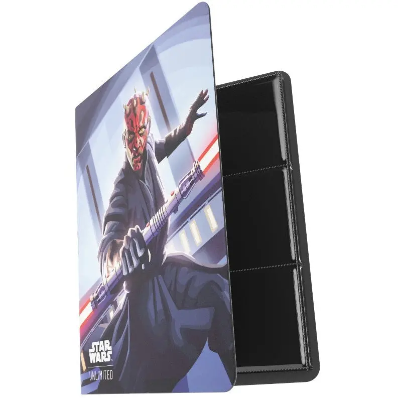Gamegenic Star Wars Unlimited 18-Pocket Album - Qui-Gon Jinn/Darth Maul 2