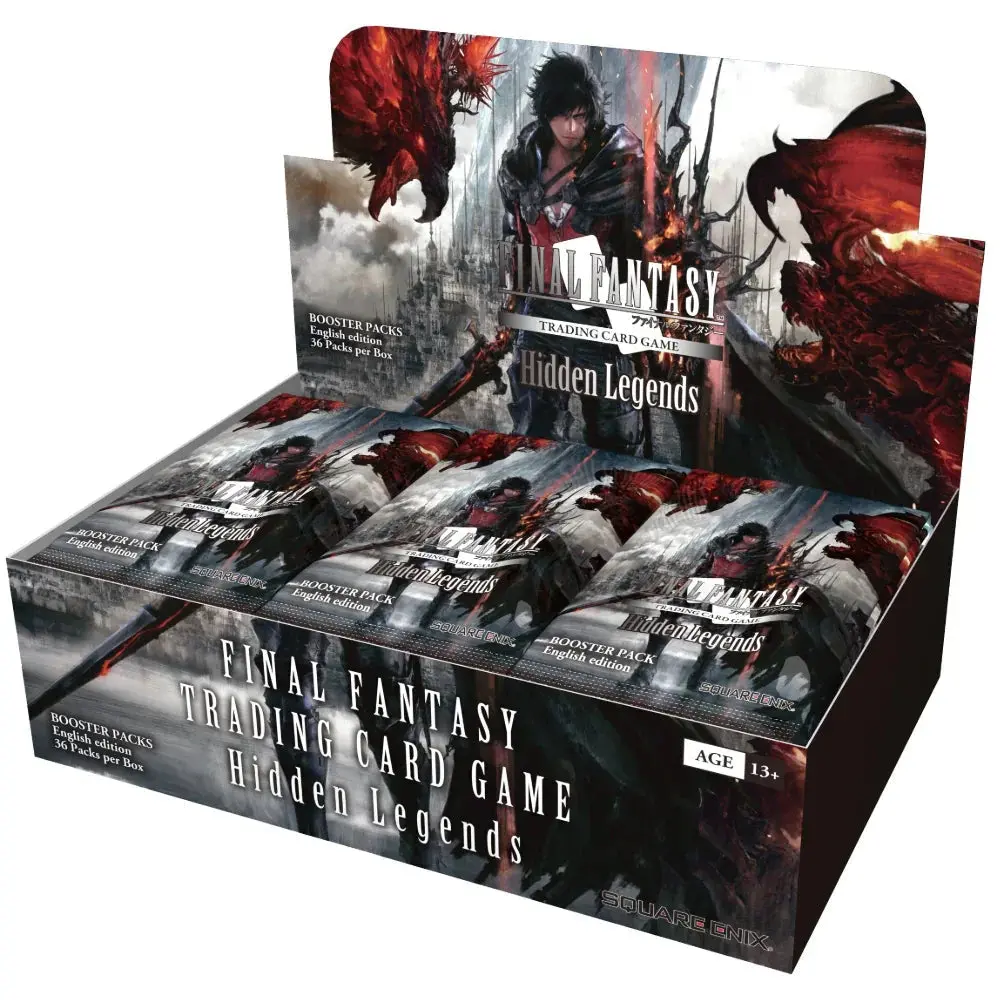 Final Fantasy Trading Card Game Opus Xxiv Hidden Legends 36 Booster Packs Display Box 1