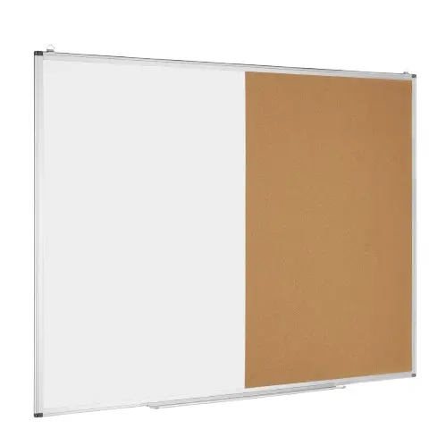 Desky Whiteboard + Pinboard Combo 90 X 60Cm 1