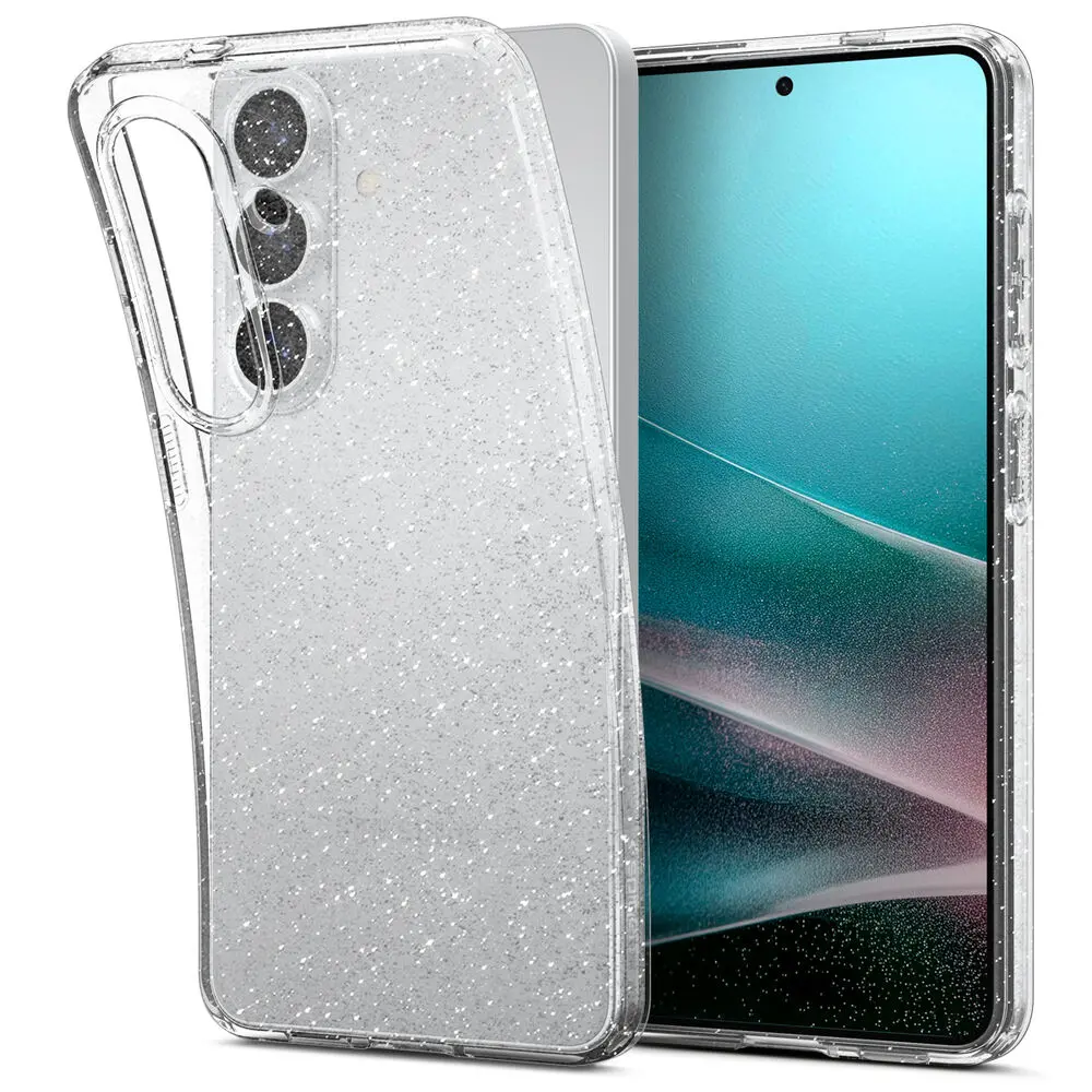 Spigen Galaxy S26 Plus Liquid Crystal Glitter Case (Crystal Quartz) 1