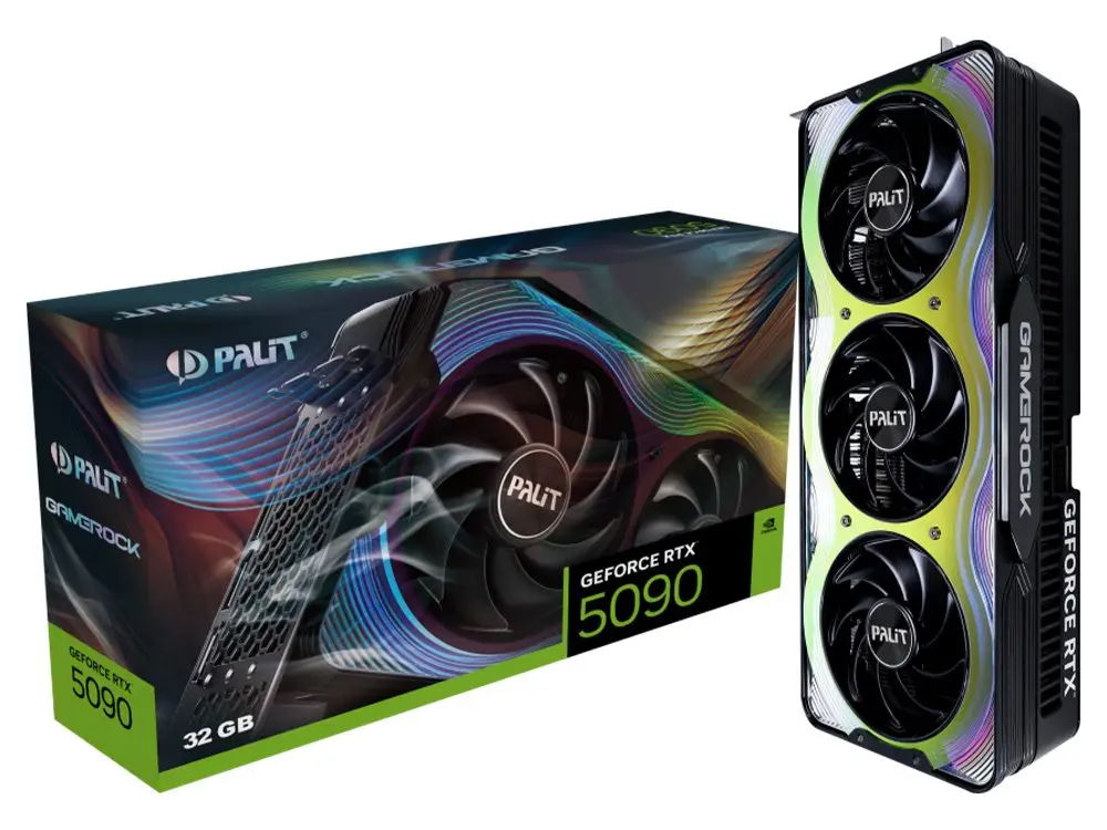 Palit Gamerock Geforce Rtx 5090 32Gb Gddr7 Graphics Card 1