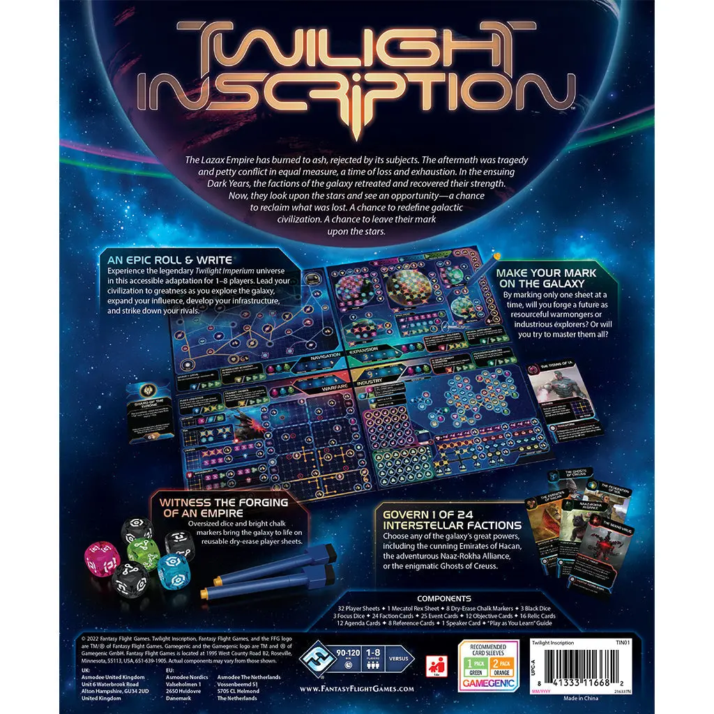 Asmodee Twilight Inscription Game 2