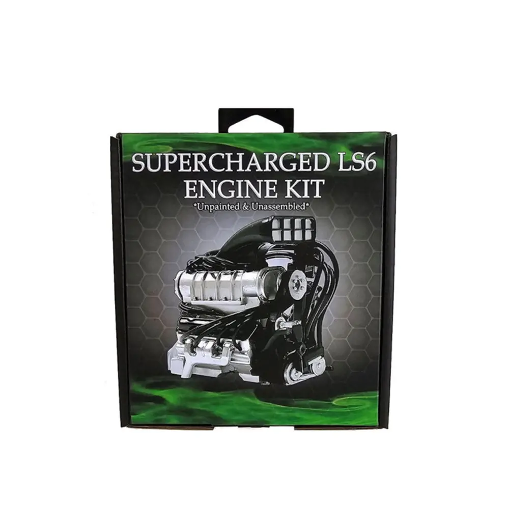 Dda 1:24 Scale Holden Lc/Lj Torana Supercharged Ls6 Engine Plastic Kit 1