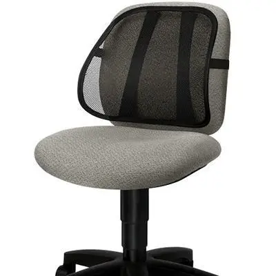 Fellowes Lumbar Back Support Mesh Back Steel (Black) 1