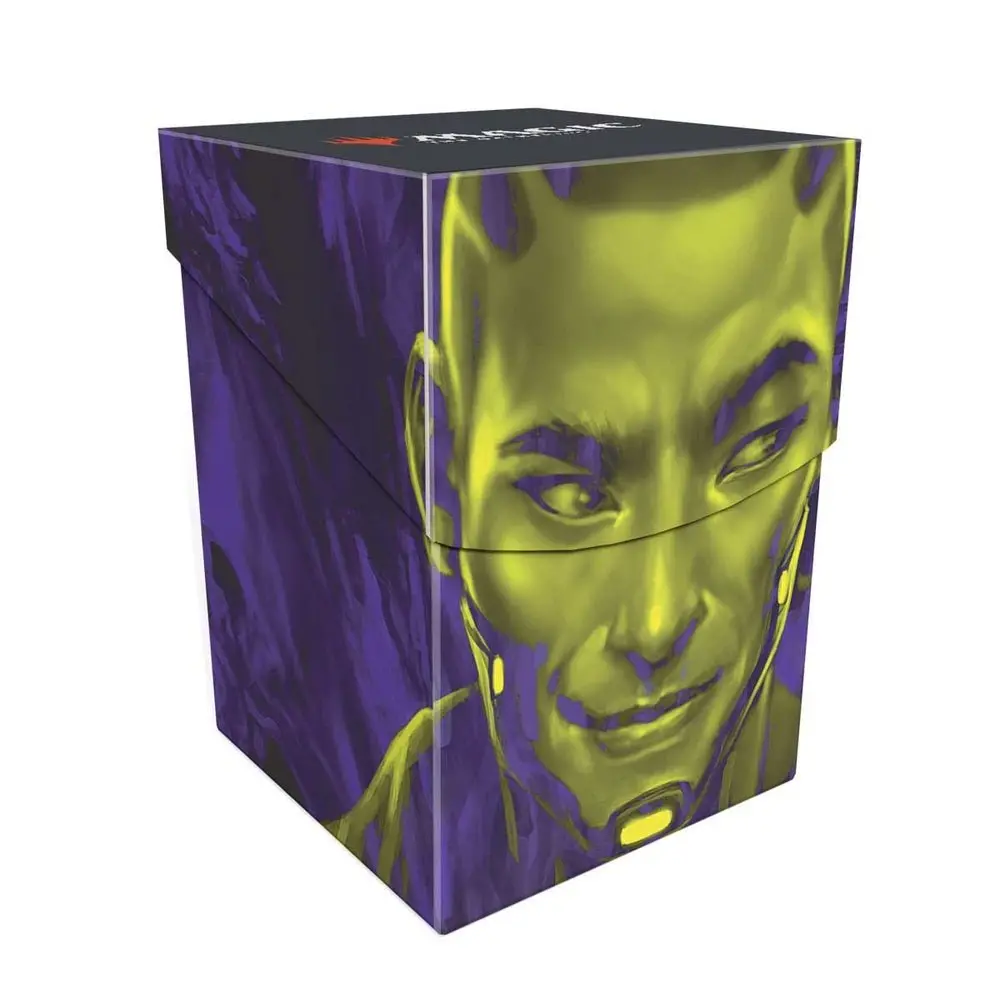 Ultra Pro: Up38595 Duskmourn 100+ Deck Box Alt Art Key Character Pw For Magic: The Gathering Cards 1