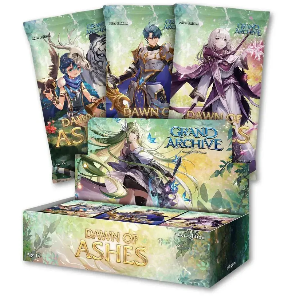 Grand Archive Tcg: Dawn Of Ashes Alter Edition Booster Box Trading Cards 1