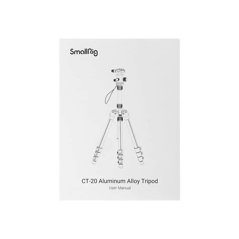 Smallrig Ct-20 Aluminium Alloy Tripod 2