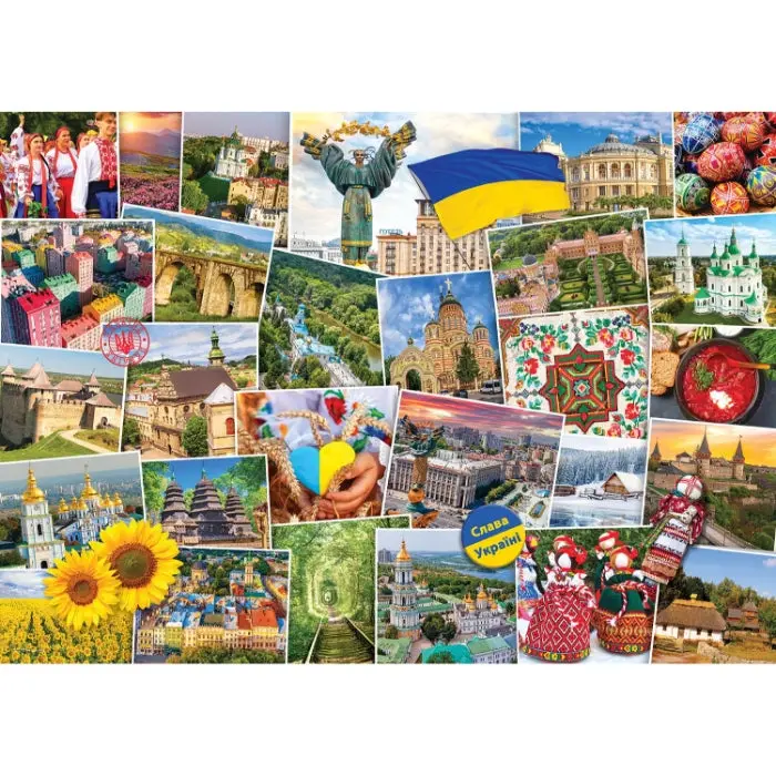 1000Pc Ukraine Globetrotter Puzzle 1