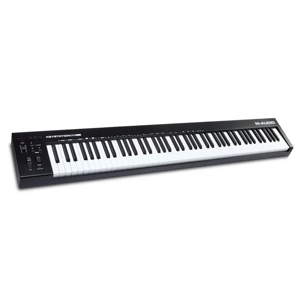 M-Audio Semi-Weighted Mk3 Keystation Electronic Keyboard Usb-Midi Connect 88 Key 1
