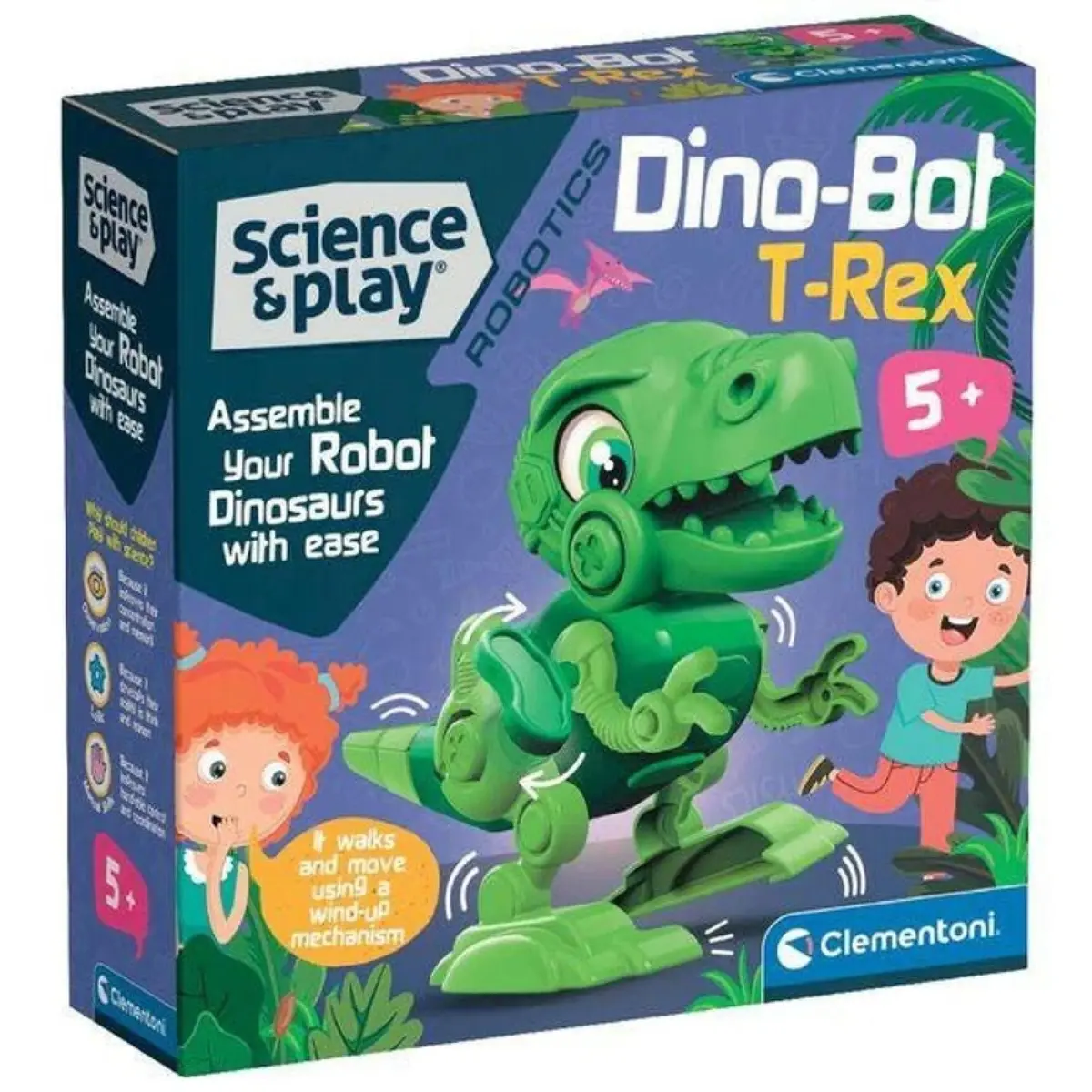 Clementoni Science And Play Robotics Dino Bot T-Rex Toy 1