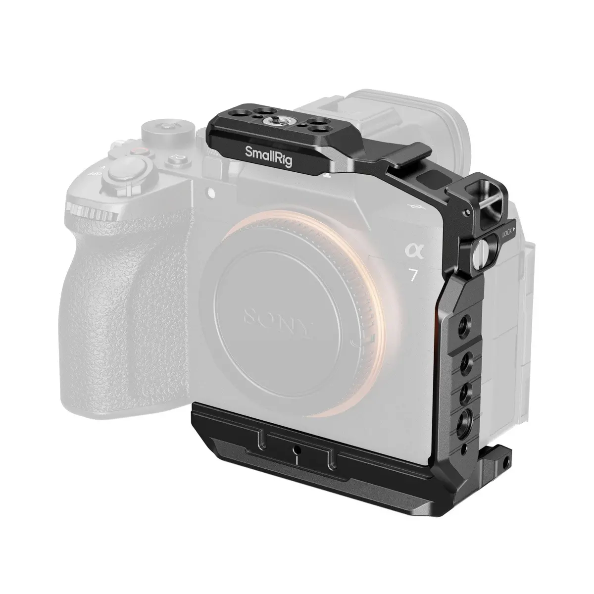 Smallrig Hawklock Quick Release Half Cage For Sony Alpha 7 V / 7R V / 7 Iv 6023 1
