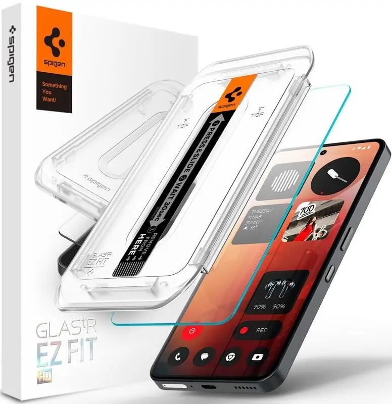 Spigen Nothing Phone (3A) Pro Glas.Tr Ez Fit Hd Glass Screen Protector (Clear) 1
