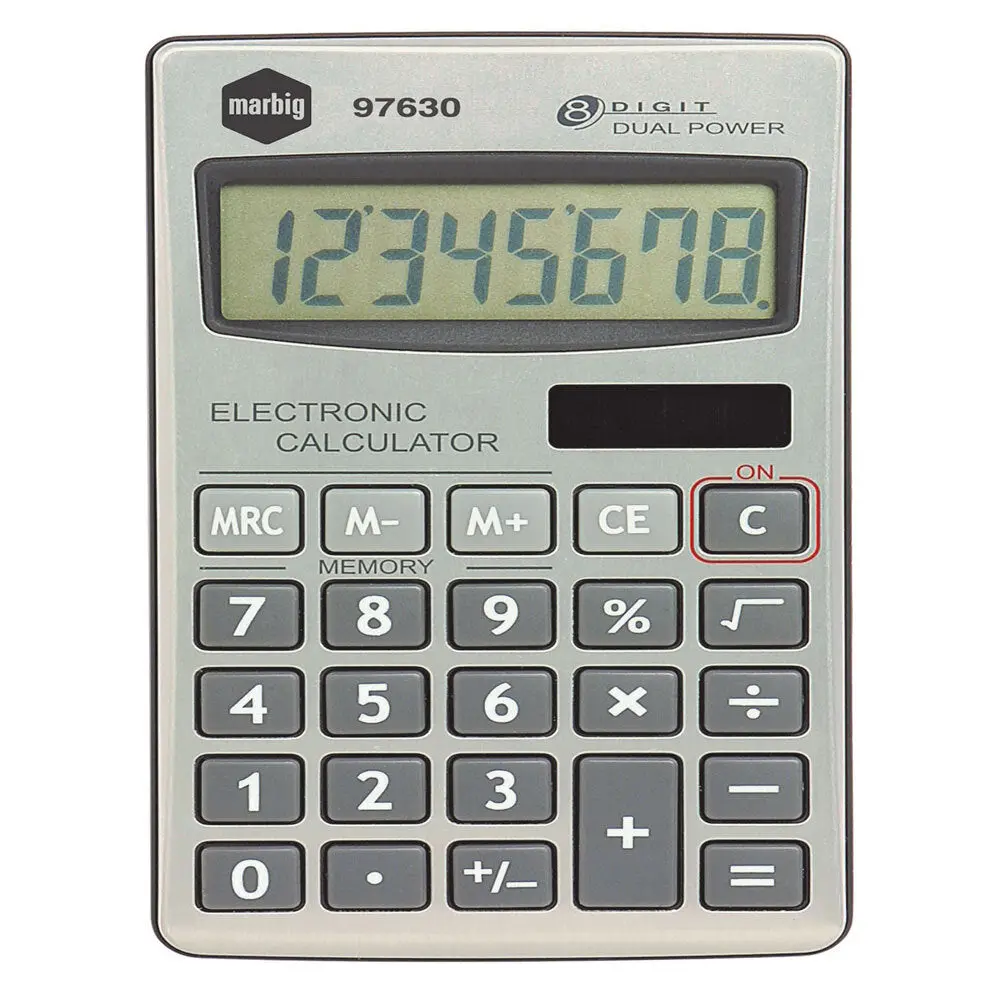 Marbig 8 Digit Calculator Handheld 1