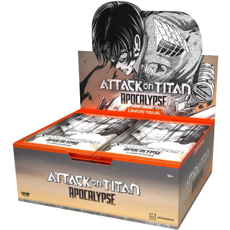 Universus Attack On Titan: Apocalypse Booster Box Trading Cards 1