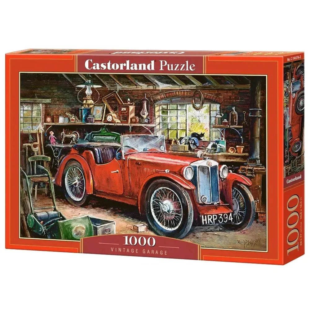 Castorland 1000-Pieces Vintage Garage Puzzle 1