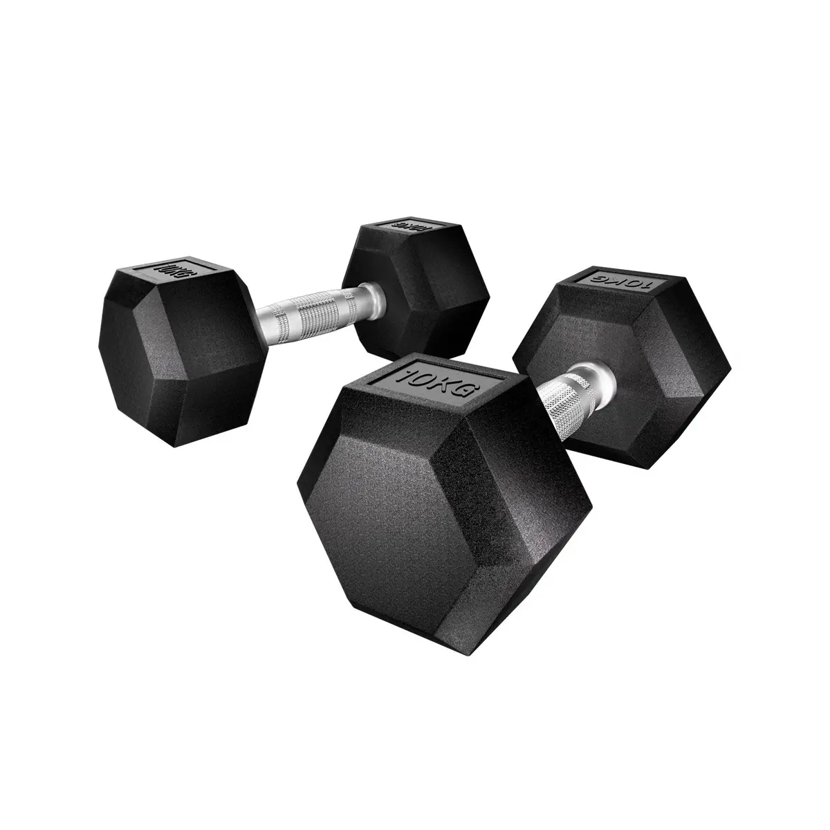 Everfit 20Kg Hex Dumbbells Set Dumbbells Weights Lifting Bench Gym Workout 2X10kg 1