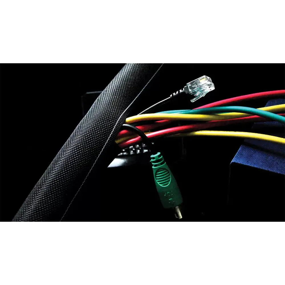 Venturi Cs20100 Reusable 2Cm/100M Cable Management Sox Cover (Black) 2