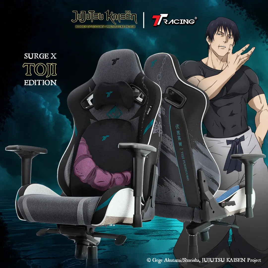 Ttracing Surge X Air Threads Fabric Gaming Chair - Toji Edition 2