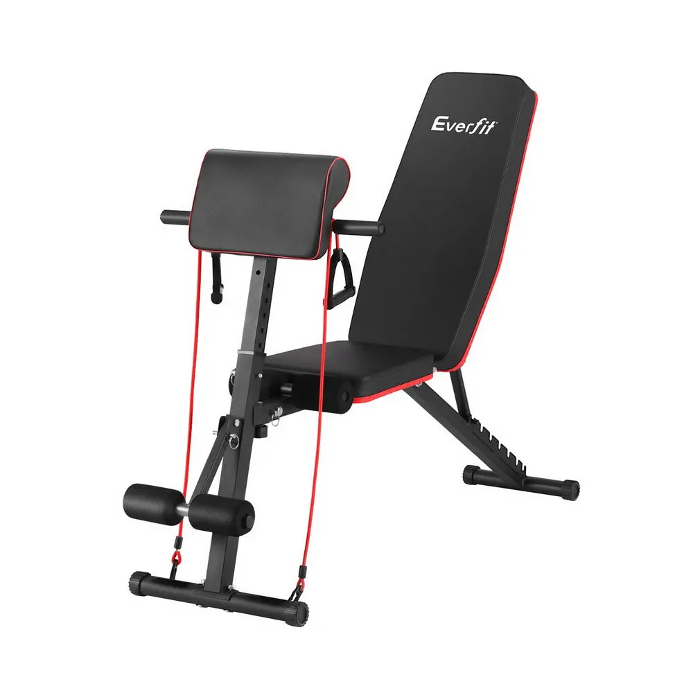 Everfit Weight Bench Adjustable Preacher Curl Bench Press Dumbbell Stool 260Kg 1