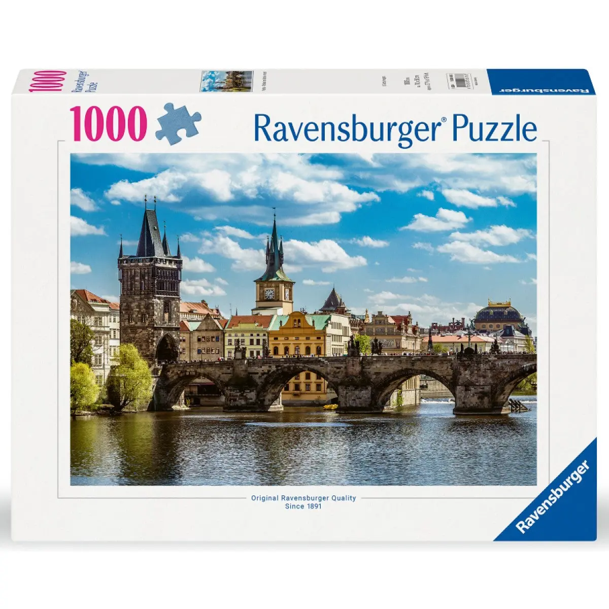 Ravensburger 1000Pc Prague The Charles Bridge Puzzle 1