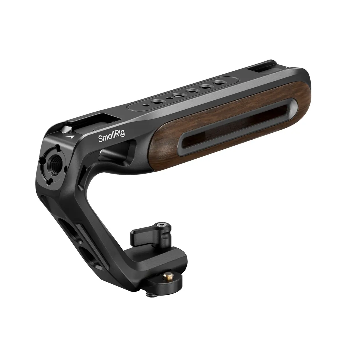 Smallrig Wooden Top Handle With Nato Clamp 5251 1