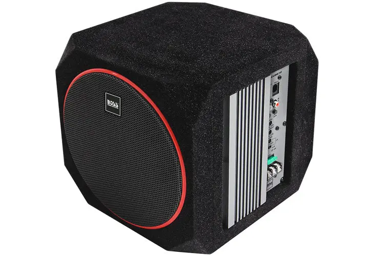 Boss Audio Cube10 10" 4 Ohm 800W Svc Amplified Subwoofer With Enclosure 1