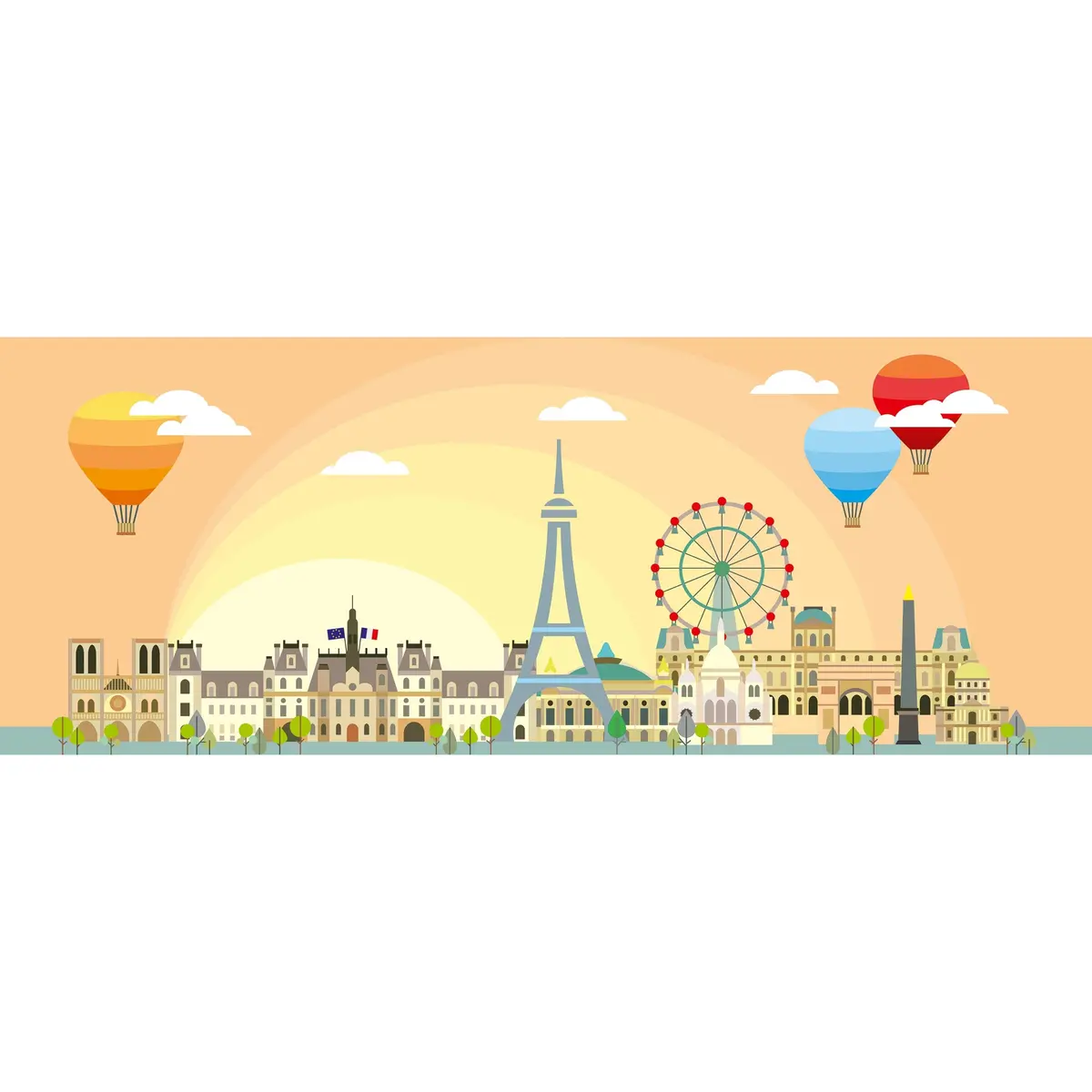 Ravensburger 1000Pc A Day In Paris Puzzle 2