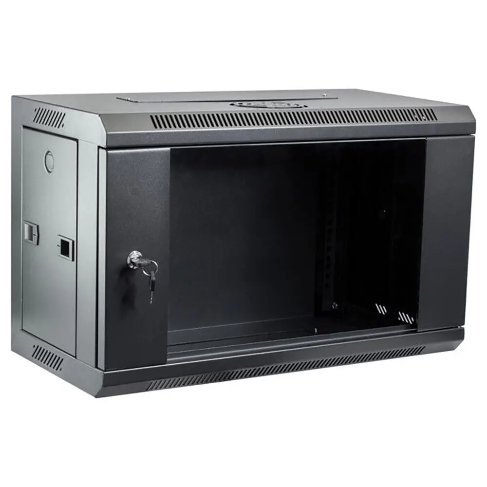 Pro2 6Ru Wall Mount Cabinet Assembled Server Rack W/ Glass Door 600X300mm 1