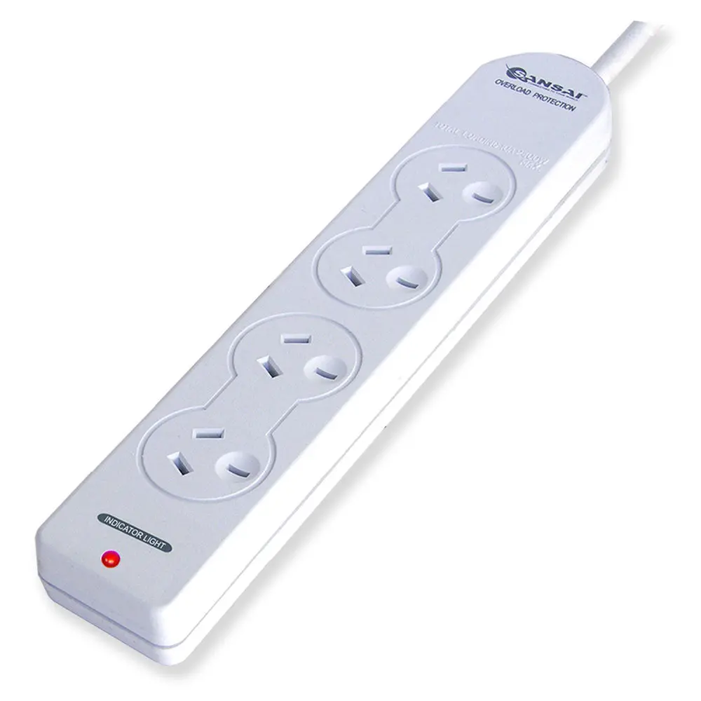 Sansai 4-Outlet Powerboard With Overload Protection 1