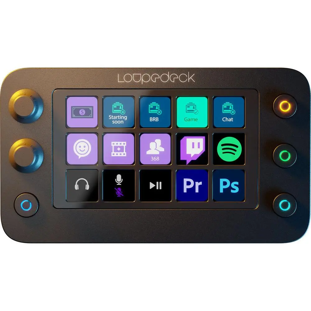 Loupedeck Live S Customisable Streaming Console 1