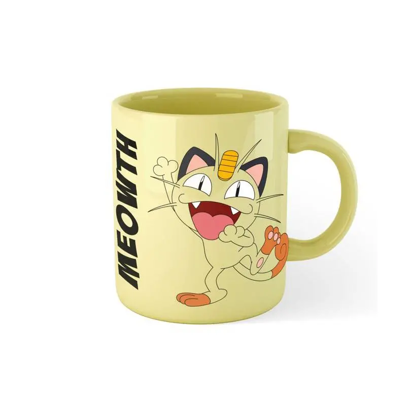 Pokemon - Meowth Coloured Mug 1