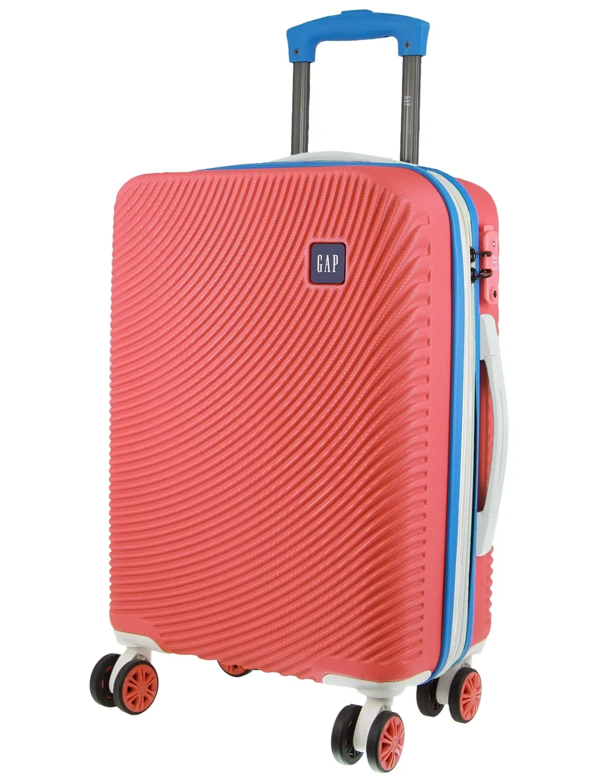 Gap Cabin Hard-Shell Luggage & Mini Beauty Travel Case Set W/ Tag Coral 2