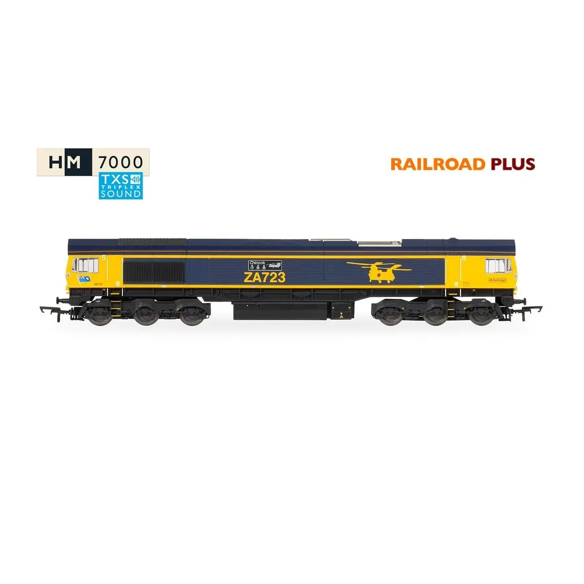 Hornby Oo Railroad Plus With Sound Gbrf Class 66 2