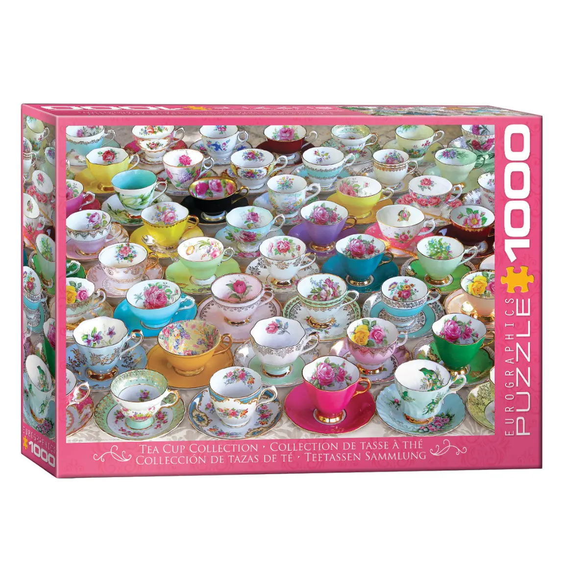 Eurographics 1000Pc Tea Cup Collection Puzzle 1