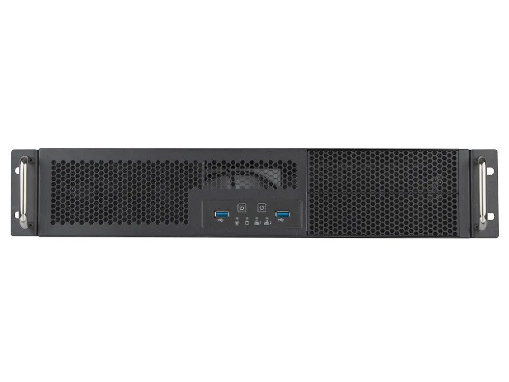 Silverstone 2U Mini Rackmount Matx Case (Sst-Rm23-502-Mini) 2