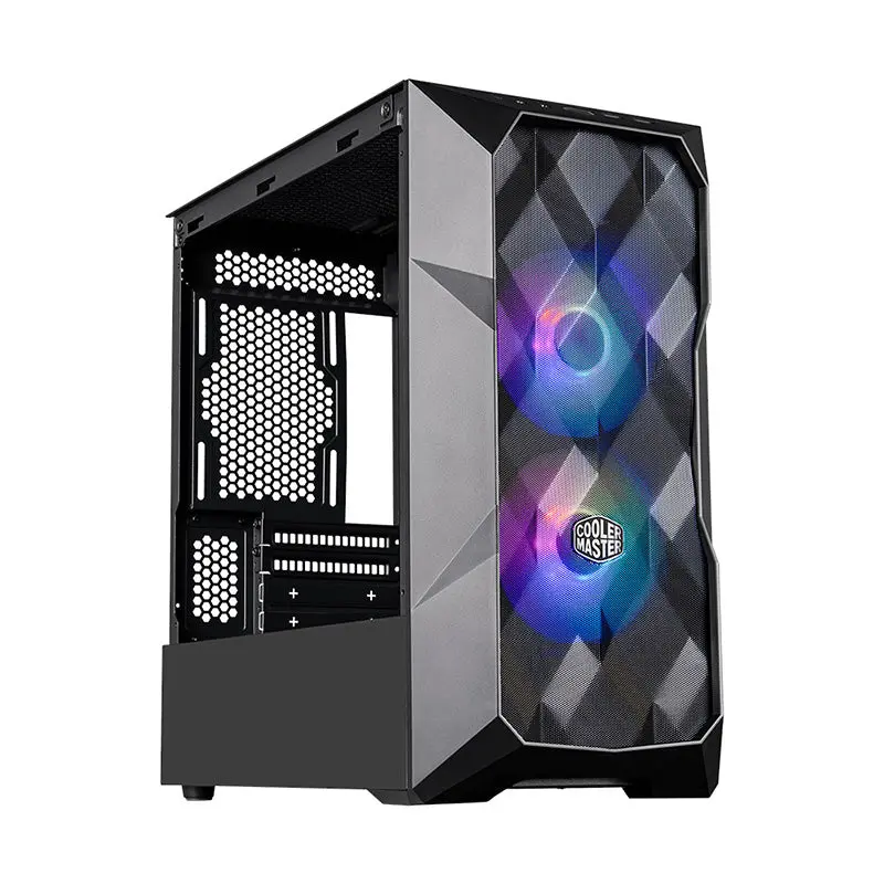 Cooler Master Masterbox Td300 Argb Mini Tower Matx Case (Black) 1