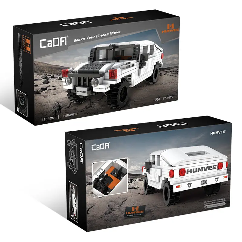 Hasegawa 1/24 328Pc Humvee Off-Road Truck 2